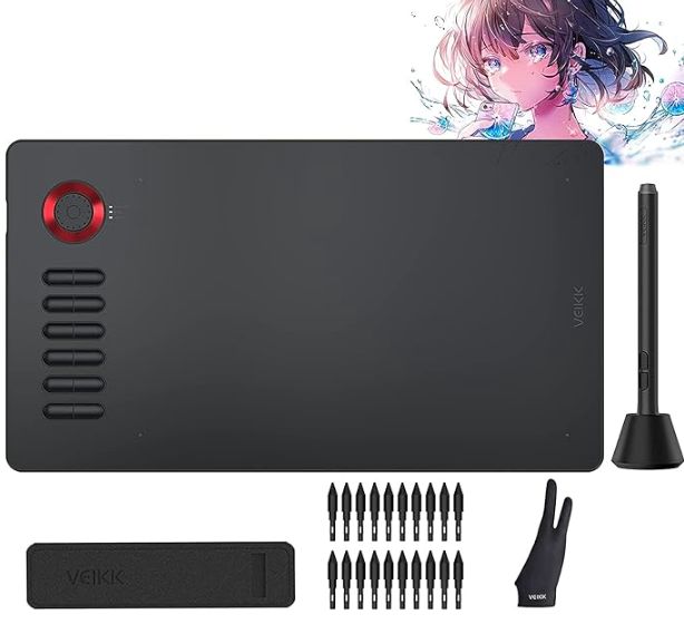 VEIKK A15 Pro — tableta gráfica