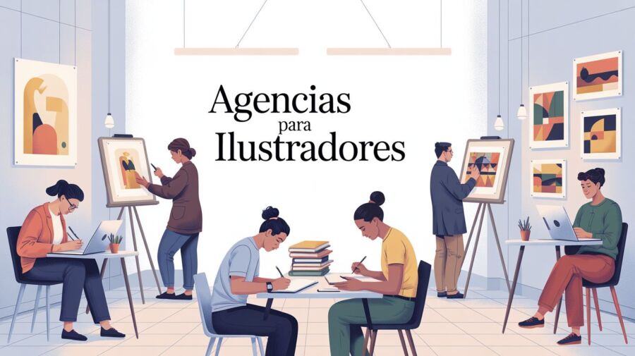 Agencias para ilustradores: guía práctica para decidir, aplicar y crecer