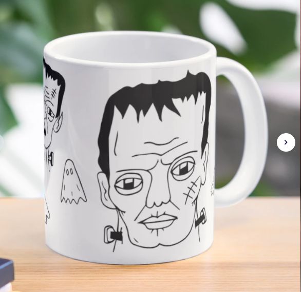 taza frankenstein halloween emmgut